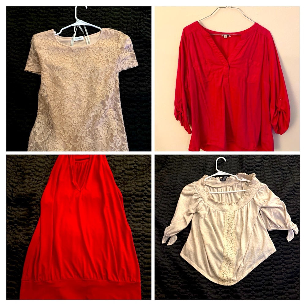 Bundle of women shirts